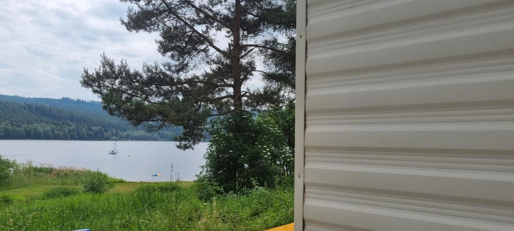 Penzion Tomy Na Plazi Hotell Frymburk Exteriör bild