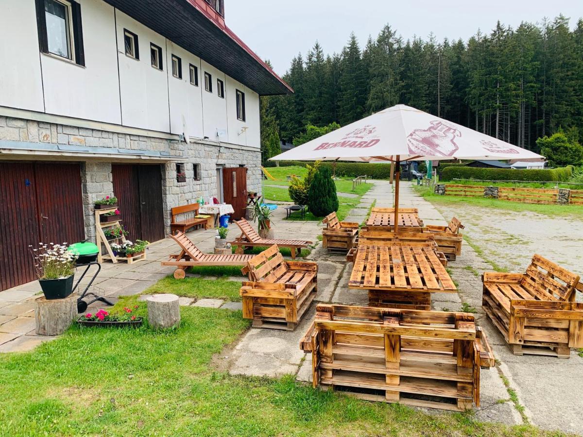 Penzion Tomy Na Plazi Hotell Frymburk Exteriör bild